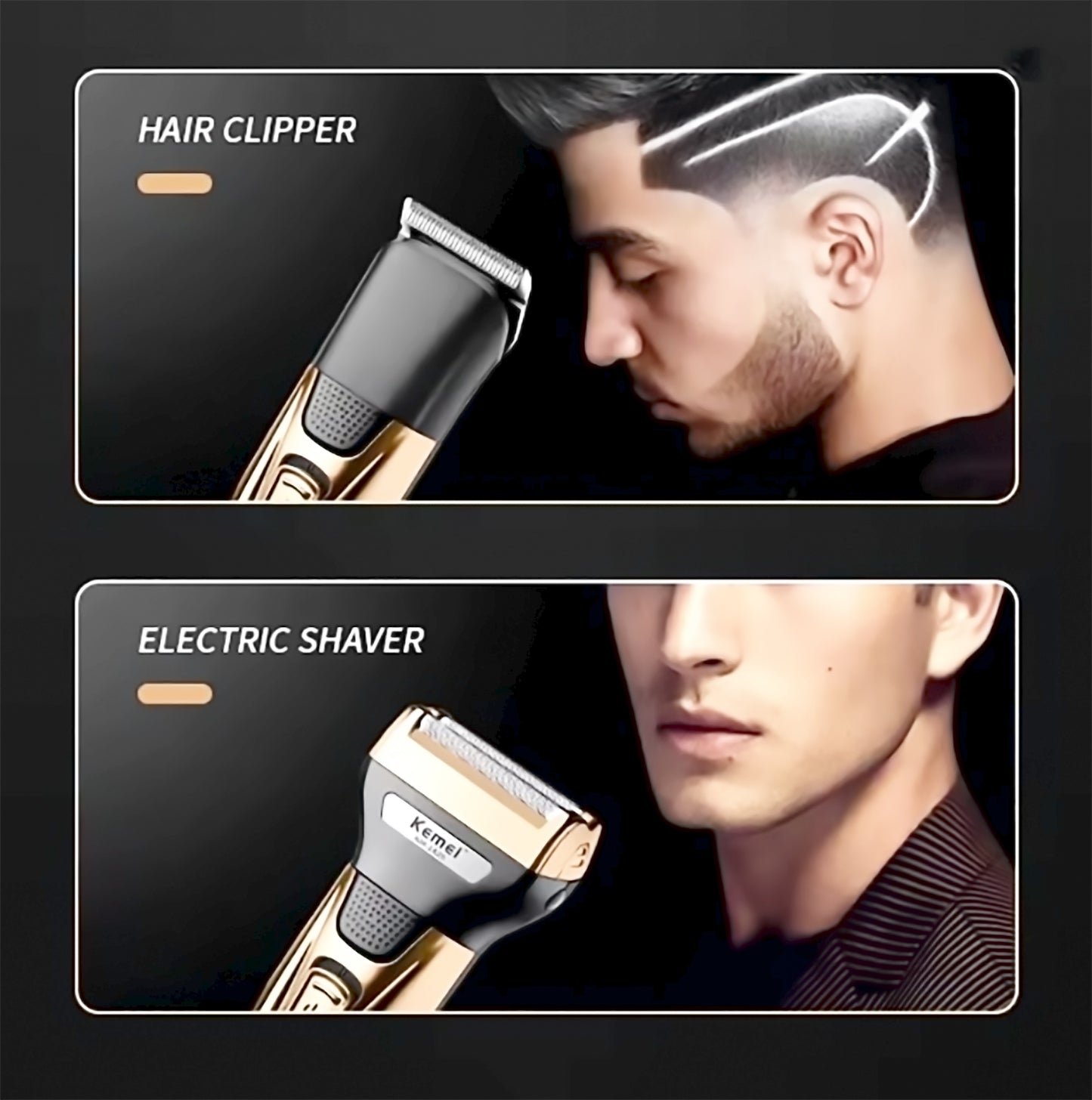 🧔🏻 Barba perfecta, corte limpio y acabado pro – Todo con una sola máquina🧔🏻