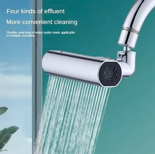 🚿 Transforma tu fregadero con un solo giro – ¡Grifo 4 en 1 con efecto cascada!🚿